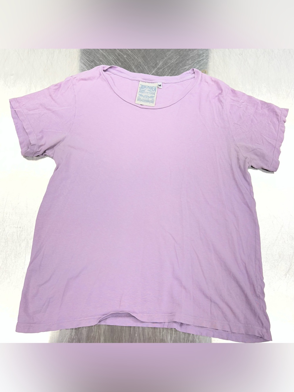 Jungmaven Hemp / Organic Cotton Lavender Short Sleeve Tee Made in the U. S. A.